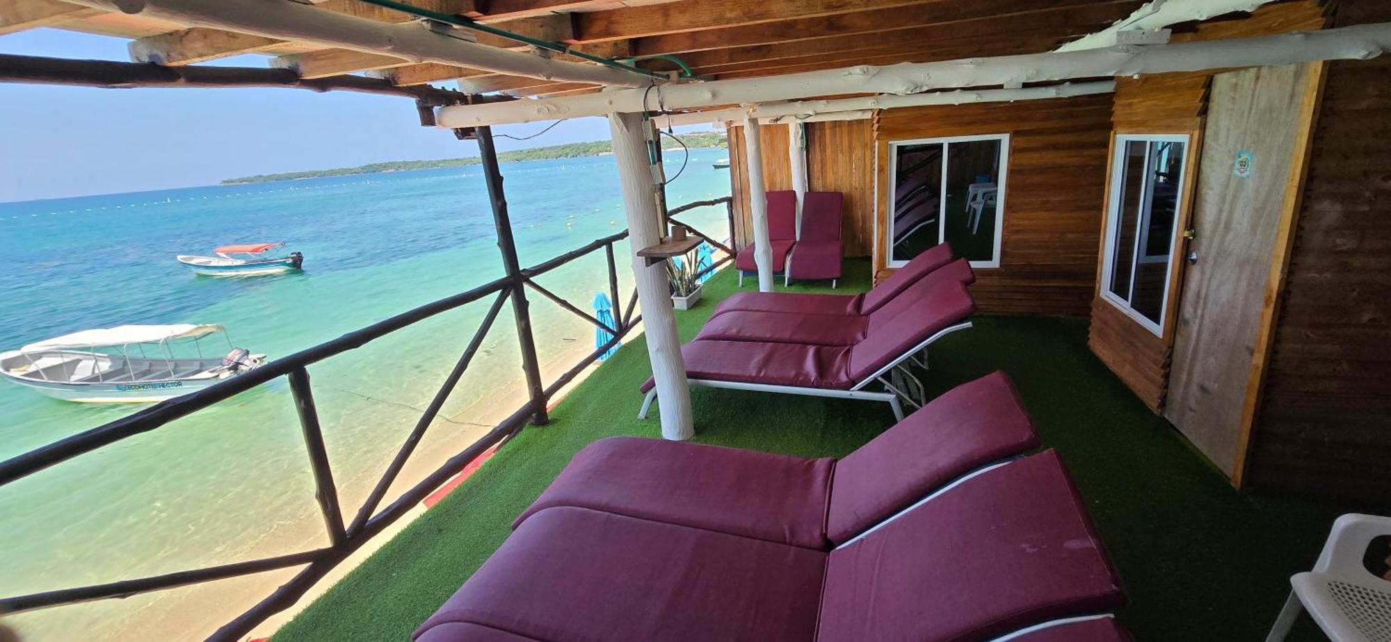 Ecohotelhector بلايا بلانكا المظهر الخارجي الصورة